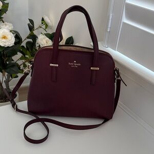 Kate Spade Cedar Street Mulled Wine Dome Satchel